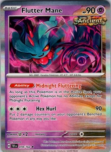 Flutter Mane 078/162 SV05: Temporal Forces Rare - NM - Picture 1 of 2