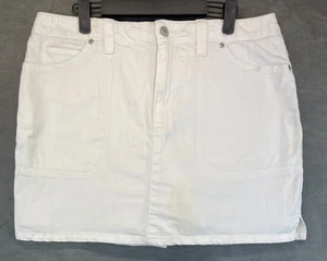 Gloria Vanderbilt Skort - Womens Size 12 - White - Stretch - STAINED (3435) - Picture 1 of 23