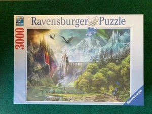 NEW VTG Ravensburger Reign of Dragons 3000 Piece Puzzle 2020 48 X 32” SEALED - Picture 1 of 6