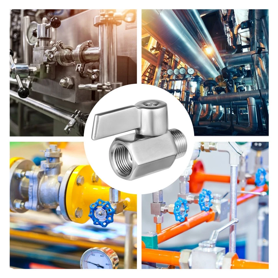 1 mini acciaio inossidabile 304 con manico in acciaio inossidabile (argento). - Immagine 1 di 4