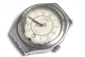 Swatch ETA 2842 men's watch found as is, defective in poor condition - Imagen 1 de 5