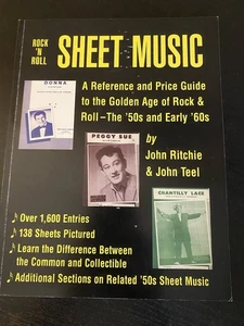 Rock 'N Roll Sheet Music ( A Reference and Price Guide 1950s and Early 1960s ) - Picture 1 of 8