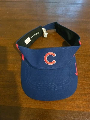  Gorra visera de béisbol azul de los Chicago Cubs MLB Foto 1 de 4