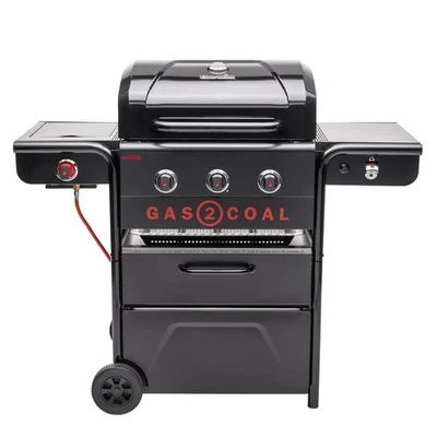 CHAR-BROIL Gas & Holzkohle Hybridgrill GAS2COAL SPECIAL EDITION 3 mit 3 Brennern