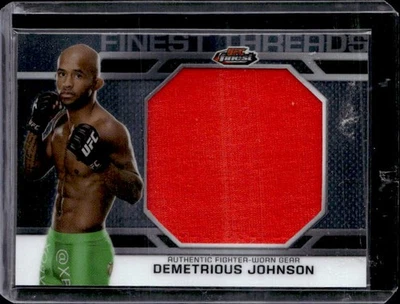 2013 Finest UFC #JFT-DJ Demetrious Johnson Finest Threads Jumbo Fighter Relics - Image 1 of 2