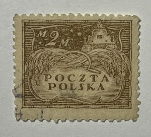 Polonia Scott 143 Sello Renacimiento Granero en Kazimierz Dolny 1920 (Usado) X38_54 - Imagen 1 de 2