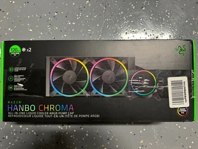 Razer Hanbo Chroma RGB AIO Liquid Cooler 240MM (ARGB Pump Cap) - Image 1 of 3