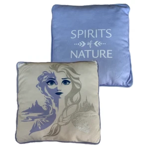 CUSCINO GLITTER FROZEN II ELSA DISNEY BAMBINA CM. 45 x 45. - WD20728 - Foto 1 di 3