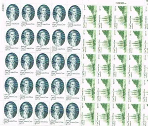 U.S. Stamps Capt. James Cook; Full Sheet Fifty 13c Stamps #1732 Mint NH - Picture 1 of 1
