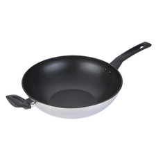 Prestige 9 x Frittura antiaderente in acciaio inox più resistente, 30 cm | a induzione