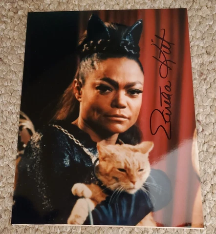 EARTHA KITT SIGNED AUTOGRAPHED THE CATWOMAN COLOR BATMAN PHOTO Cover