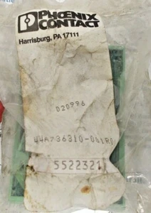 Bloque de terminal Phoenix Contact 44A736310-001R01/UMK-SE11,25-1 - Imagen 1 de 2