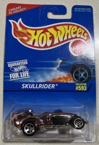 1997 Hot Wheels Skullrider #593, Pink Chrome w/5SP Wheels - Picture 1 of 2