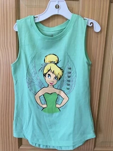NWT Disney Store Tinker Bell Tank Top Shirt Top Girls 5/6,7/8,10/12,14 - Picture 1 of 1