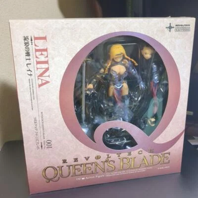 Boneco Revoltech Queens Blade Wandering Warrior Reina LEINA nº001 Kaiyodo Japão - Imagem 1 de 3