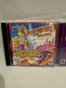 1999 PC Spiel, Barbie Magic Fairy Tales Rapunzel - Hot Wheels Custom Car Designer - Bild 1 von 4