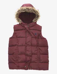 M&S Kids Girls Hooded & Padded Thermal Gilet 5-6 Years BNWT - Picture 1 of 5