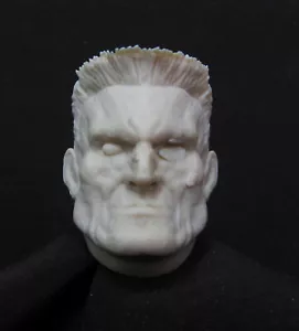 Marv SIN CITY CUSTOM RESIN UNPAINTED HEAD SCULPT Action figure 1/6 scale - Foto 1 di 4
