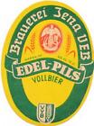 Etikett, Brauerei Jena VEB, Edel-Pils Vollbier, 1949, (322)