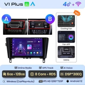 Autoradio Per Nissan Qashqai J11 2013-2017 6G+128GB CarPlay-AndroidAuto Wireless - Foto 1 di 8