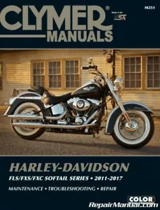 Harley-Davidson FLS/FXS/FXC Softail Series 2011-2017 Clymer Motorcycle Repair... - Picture 1 of 1