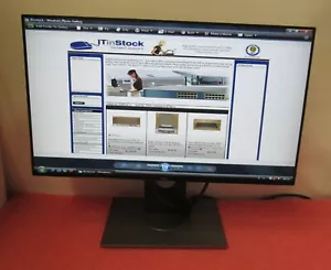 Dell U2417H 5K9YD UltraSharp 24" LCD TFT LED InfinityEdge Monitor HDMI DP USB - Picture 1 of 7
