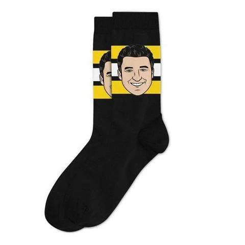 Mario Lemieux Pitts Penguins Sockey Hall Of Fame Original Socks One Size Hockey Cover