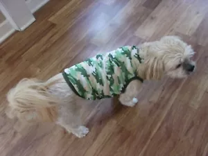Hundeshirt, durchsichtig Mesh Camouflage, Small**(Größendetails lesen) - Bild 1 von 6