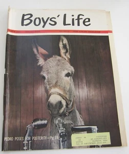 Boys Life Magazine 1965 March Very Good Grade Vintage 1960s Pedro Mule Cover - Picture 1 of 2