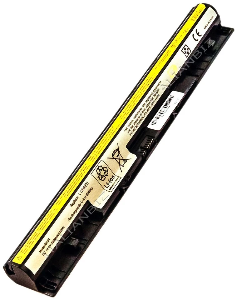 Batteria 2600mAh compatibile per Lenovo G400s G500s G50-30 G50-45 G50-70 G50-80 - Immagine 1 di 1