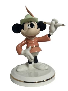 Lenox Disney Showcase Tribute To Mickey As The Brave Little Tailor Figurine New - Picture 1 of 14