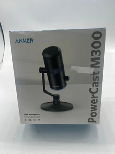 Anker PowerCast M300 USB Microphone For PC Vocals Quality in Streaming Twitch - Picture 1 of 5