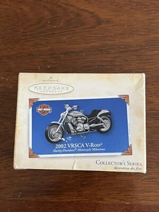 Harley Davidson 2004 Keepsake Ornament 2002 VRSCA V-Rod Collector Series NEU - Bild 1 von 4
