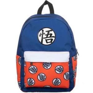 BIOWORLD Dragon Ball Z Color Block Laptop Backpack 17" x 12.5" x 6.5" - Picture 1 of 7