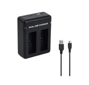 Black Dual Charger for GoPro Hero 5/6/7 - Picture 1 of 4