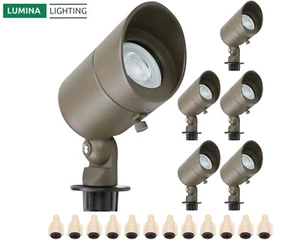 4W Outdoor Spotlights - Low Voltage Spotlights - Landscape LED Spotlights 3000K - Picture 1 of 21