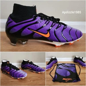 Nike Mercurial Zoom Superfly 9 AM Plus FG Soccer Mbappe FV4553-500 US Size 11.5 - Picture 1 of 12