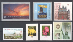 BRD Bund Jahrgang 2009 alle selbstklebenden Marken sk Briefmarken postfrisch ** - Bild 1 von 1