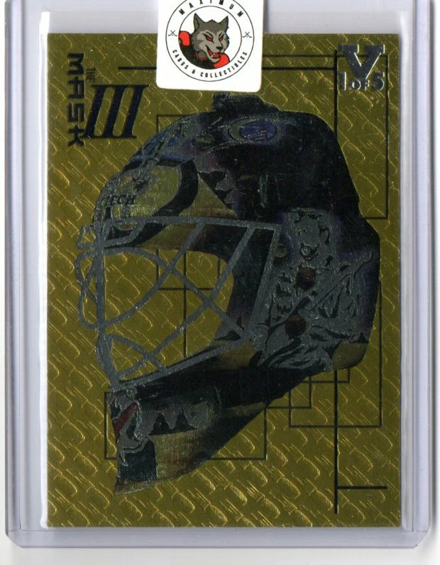 03/04 Be A Player The Mask III Gold Vault #M-6 Sean Burke /5 [Arizona Coyotes] - Image 1 of 1