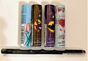 Bálsamos labiales Avon piruleta, cerveza de caramelo, caramelo, fresa y delineador de ojos - Imagen 1 de 1