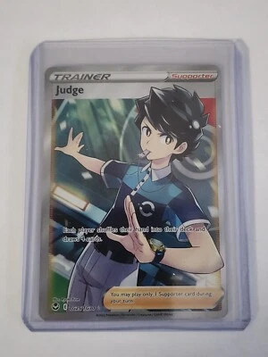 JUDGE TG25/TG30 SILVER TEMPEST POKEMON (FULL ART TRAINER GALLERY, NM) - Image 1 of 2