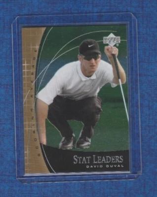 2001 Upper Deck Golf Stat Leaders # SL12 David Duval - Image 1 of 2