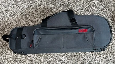 Saxofón alto GATOR carcasa dura resistente estuche de transporte solo SIN SAX Foto 1 de 4