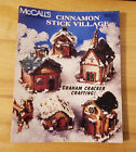 McCall's Creates Cinnamon Stick Village Craft Booklet - Graham Cracker Crafting!