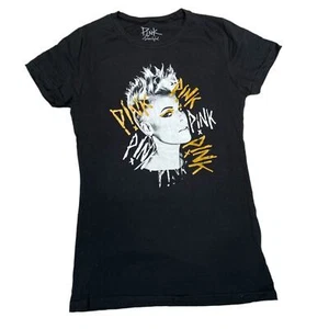 Pink Beautiful Trauma World Tour Concert T-Shirt L Black Short Sleeve Graphic - Picture 1 of 8