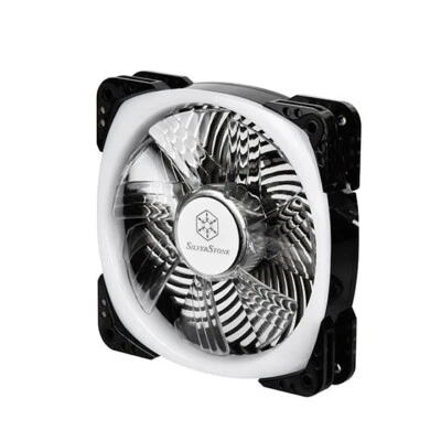 SilverStone Technology PWM 120mm Addressable RGB Fan with Dual Ball Bearing - Image 1 of 4