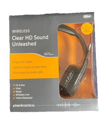 Plantronics .Audio 995 Black Headband Headset - Image 1 of 4