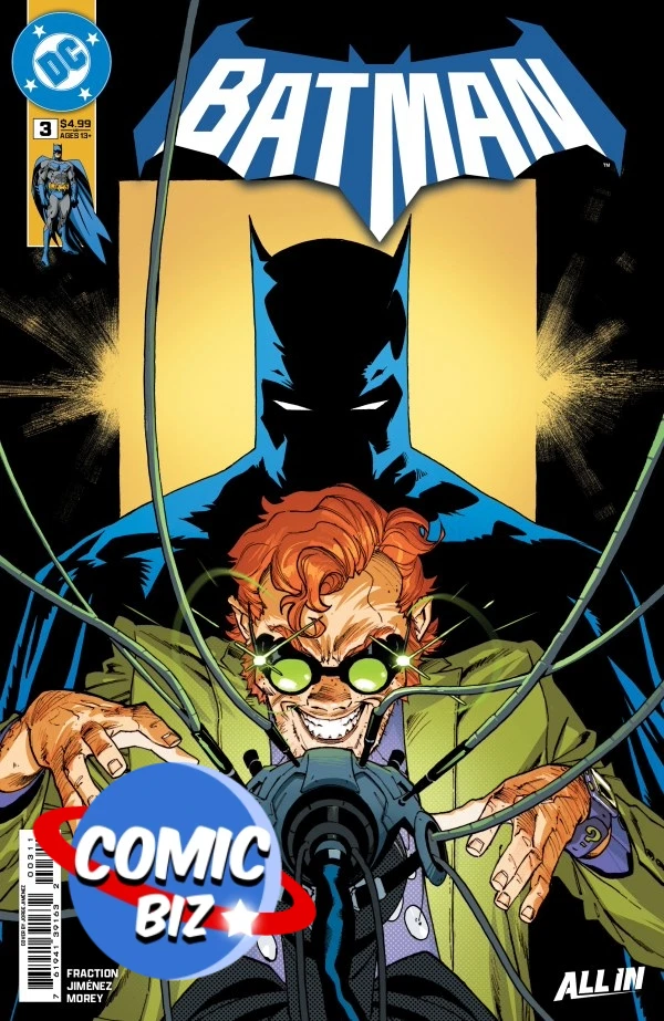 BATMAN #3 (2025) 1ST PRINTING MAIN COVER DC COMICS