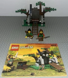 Lego 6024 Castle Dark Forest Bandit Ambush Complete Set Vintage Manual - Picture 1 of 5