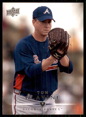 2008 Upper Deck #409 Tom Glavine Atlanta Braves - Image 1 of 2
